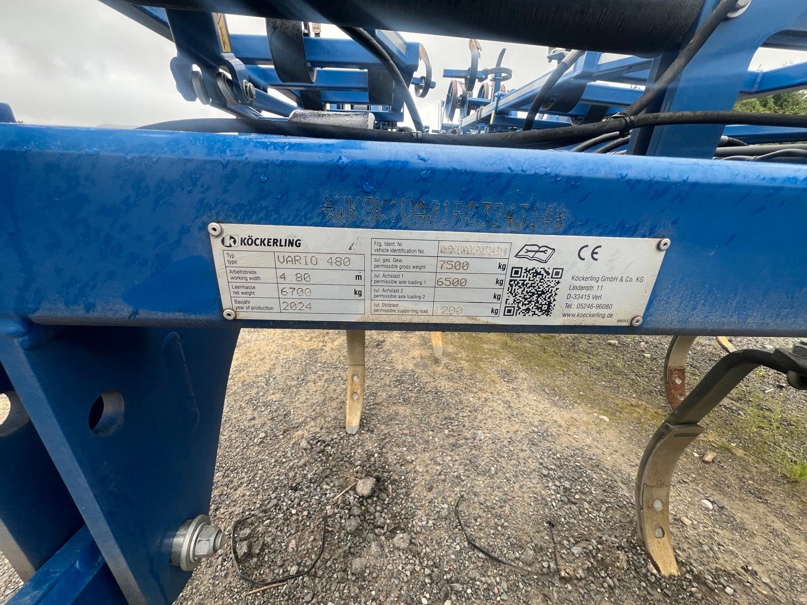Grubber typu Köckerling Vario 480, Gebrauchtmaschine w Woldegk (Zdjęcie 10)