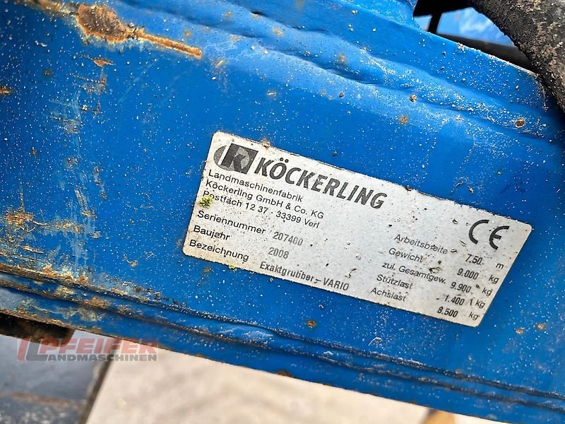 Grubber Türe ait Köckerling Vario 750, Gebrauchtmaschine içinde Elleben OT Riechheim (resim 4)