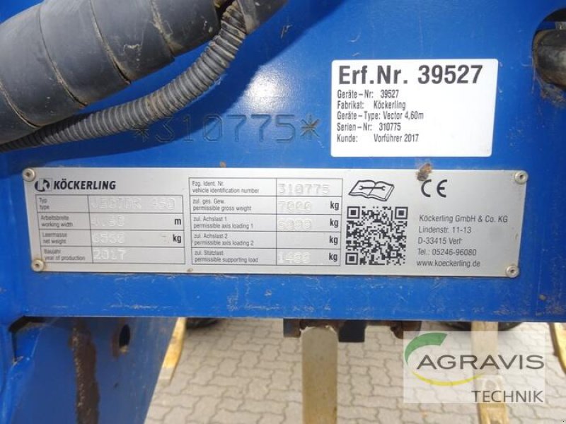 Grubber typu Köckerling VECTOR 460, Gebrauchtmaschine v Uelzen (Obrázek 10)