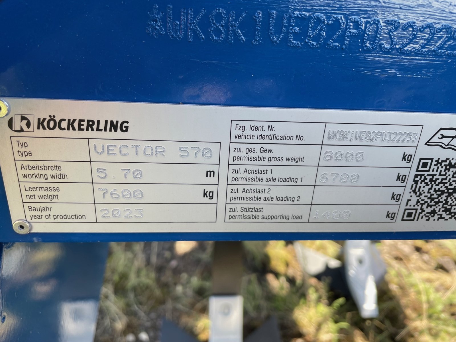 Grubber du type Köckerling Vector 570, Neumaschine en Tüttleben (Photo 5)