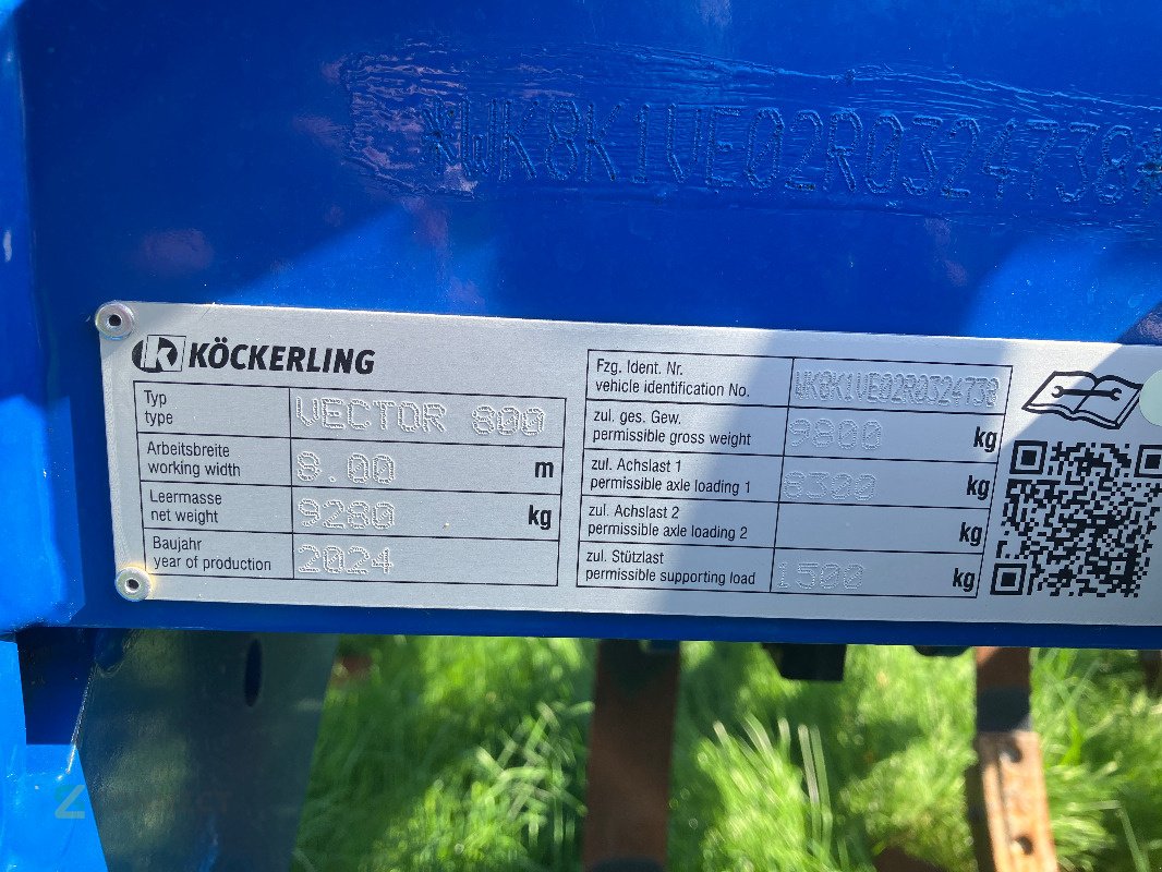 Grubber del tipo Köckerling Vector 800, Gebrauchtmaschine In Sonnewalde (Immagine 6)