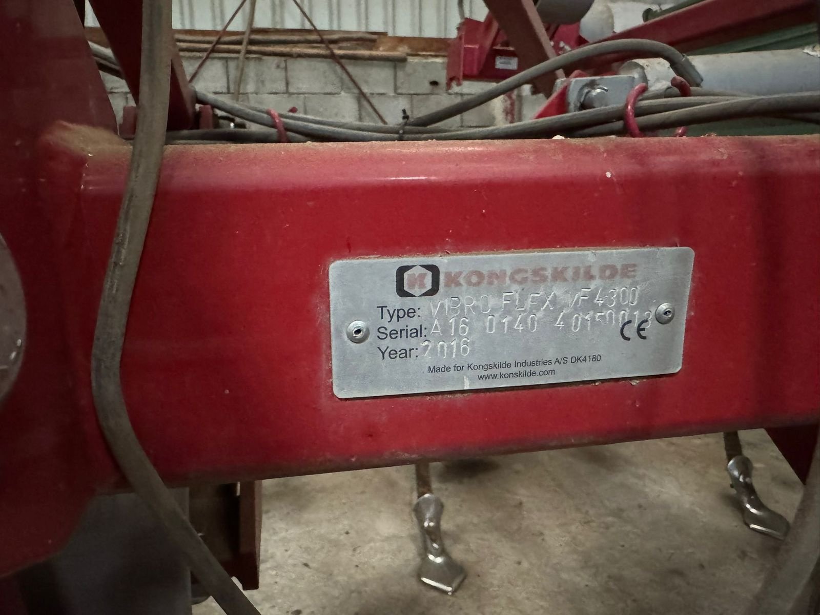 Grubber типа Kongskilde Vibroflex VF 4300, Gebrauchtmaschine в Mistelbach (Фотография 4)