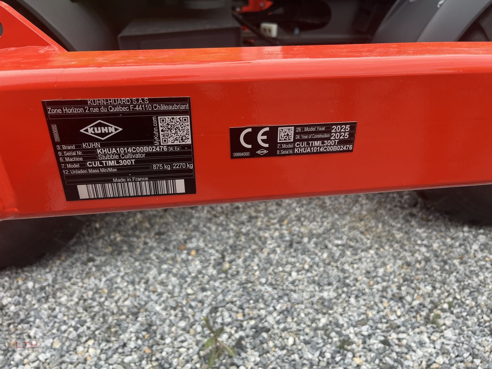 Grubber des Typs Kuhn Cultimer L 300, Neumaschine in Gnas (Bild 12)