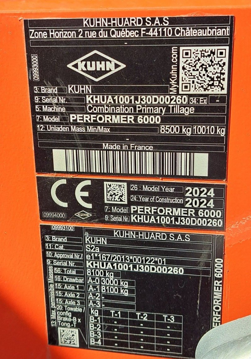 Grubber типа Kuhn Performer 6000, Gebrauchtmaschine в Burkau (Фотография 13)