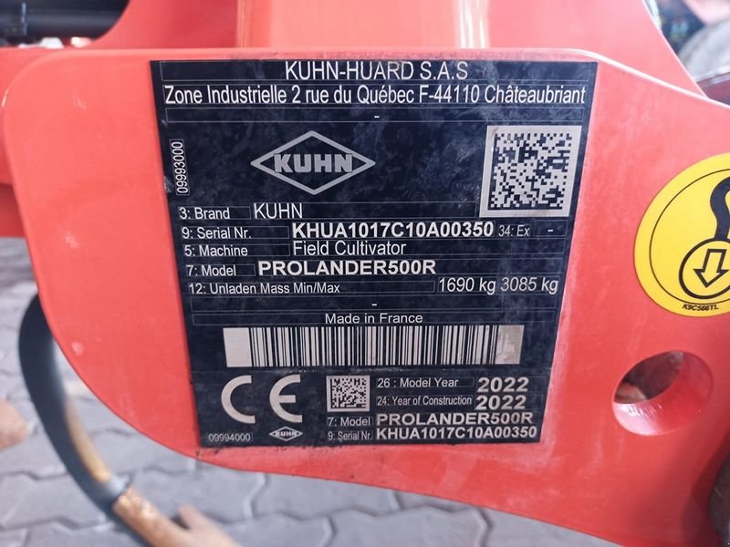 Grubber of the type Kuhn Prolander 500 R Federzinkengrubber, Gebrauchtmaschine in St. Marienkirchen (Picture 13)