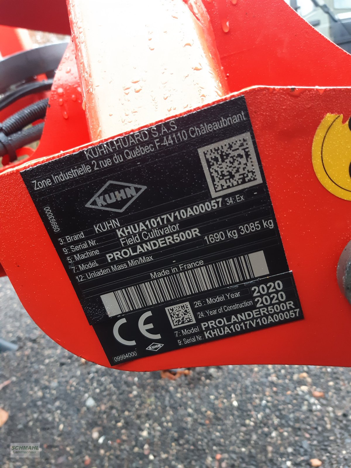 Grubber typu Kuhn PROLANDER 500 R, Gebrauchtmaschine v Oldenburg in Holstein (Obrázek 2)