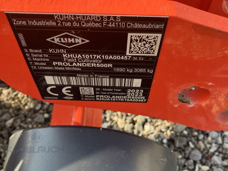 Grubber des Typs Kuhn Prolander 500R, Neumaschine in Stockach (Bild 5)