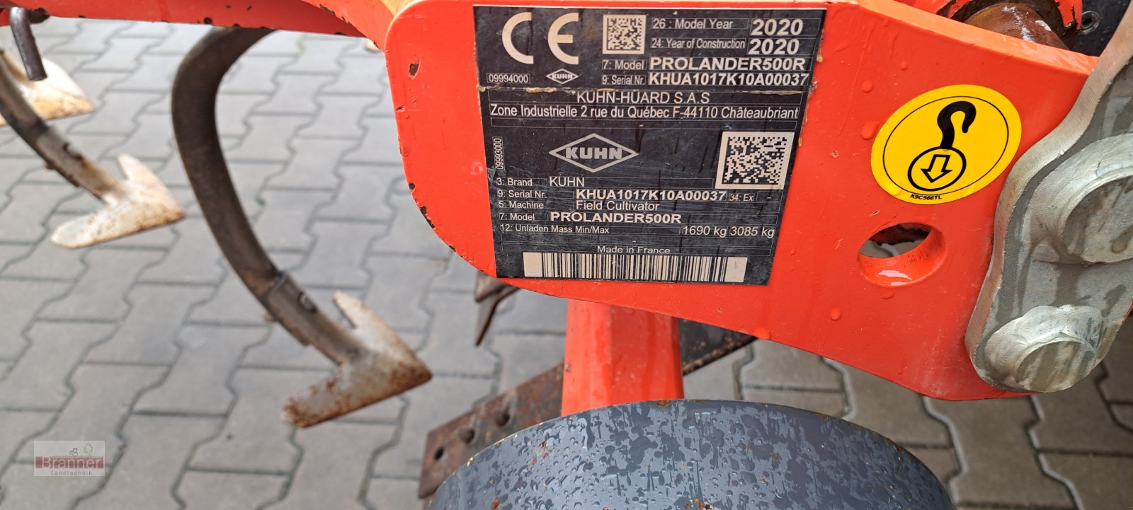 Grubber typu Kuhn Prolander 500R, Gebrauchtmaschine v Titting (Obrázek 5)