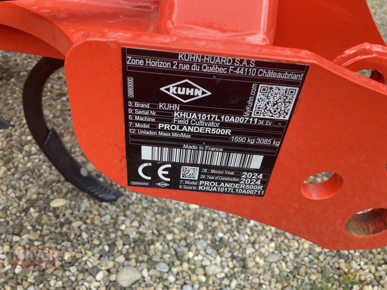 Grubber del tipo Kuhn Prolander 500R, Neumaschine In Unterroth (Immagine 3)