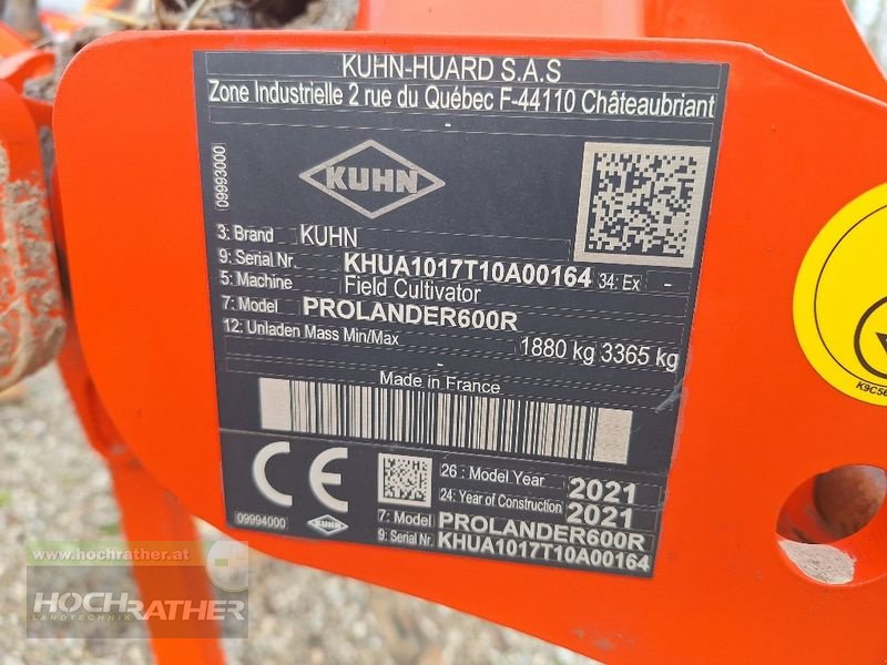 Grubber typu Kuhn Prolander 600 R, Gebrauchtmaschine w Kronstorf (Zdjęcie 10)