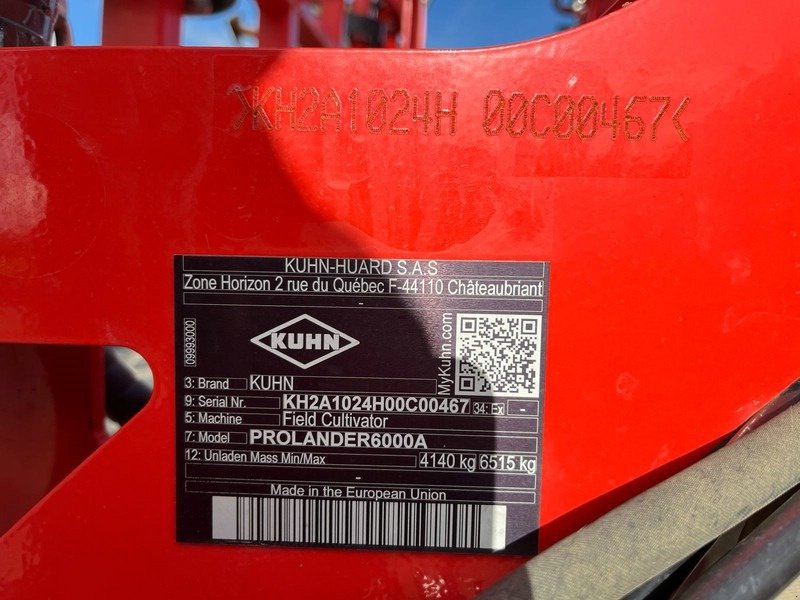 Grubber des Typs Kuhn Prolander 6000 A, Gebrauchtmaschine in Rollwitz (Bild 10)