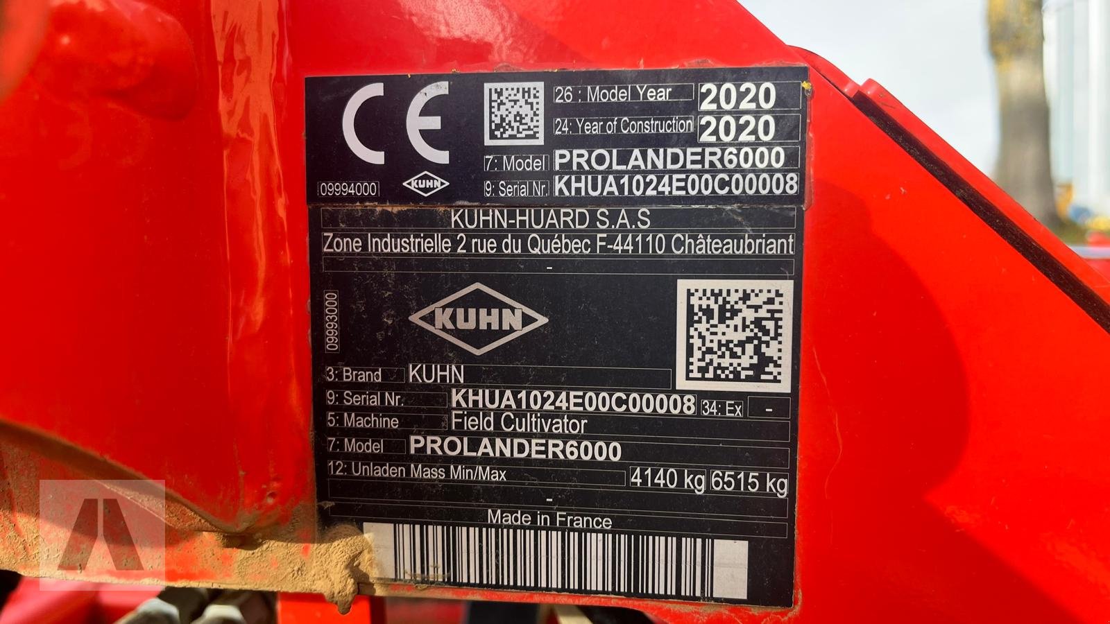 Grubber van het type Kuhn Pronlander 6000, Gebrauchtmaschine in Regensburg (Foto 14)