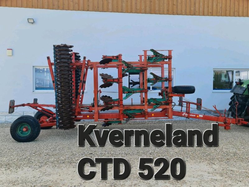 Grubber des Typs Kverneland CTD 520 hydraulisch klappbar 5,20 Meter mit Fahrwerk, Gebrauchtmaschine in Großschönbrunn (Bild 1)