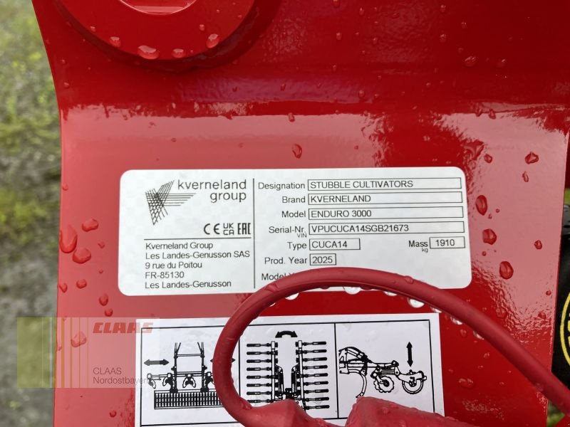 Grubber of the type Kverneland ENDURO 3000 TRIFLEX, Neumaschine in Gefrees (Picture 6)