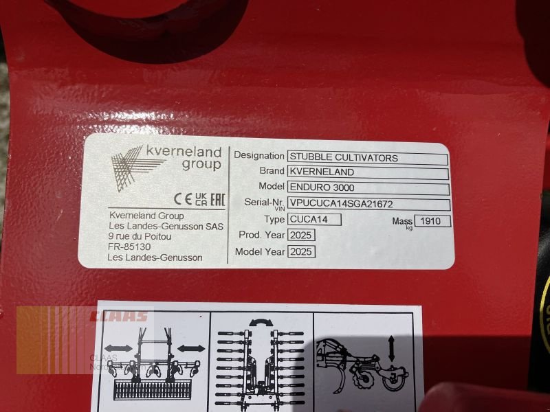 Grubber of the type Kverneland ENDURO 3000 TRIFLEX, Neumaschine in Schwend (Picture 22)