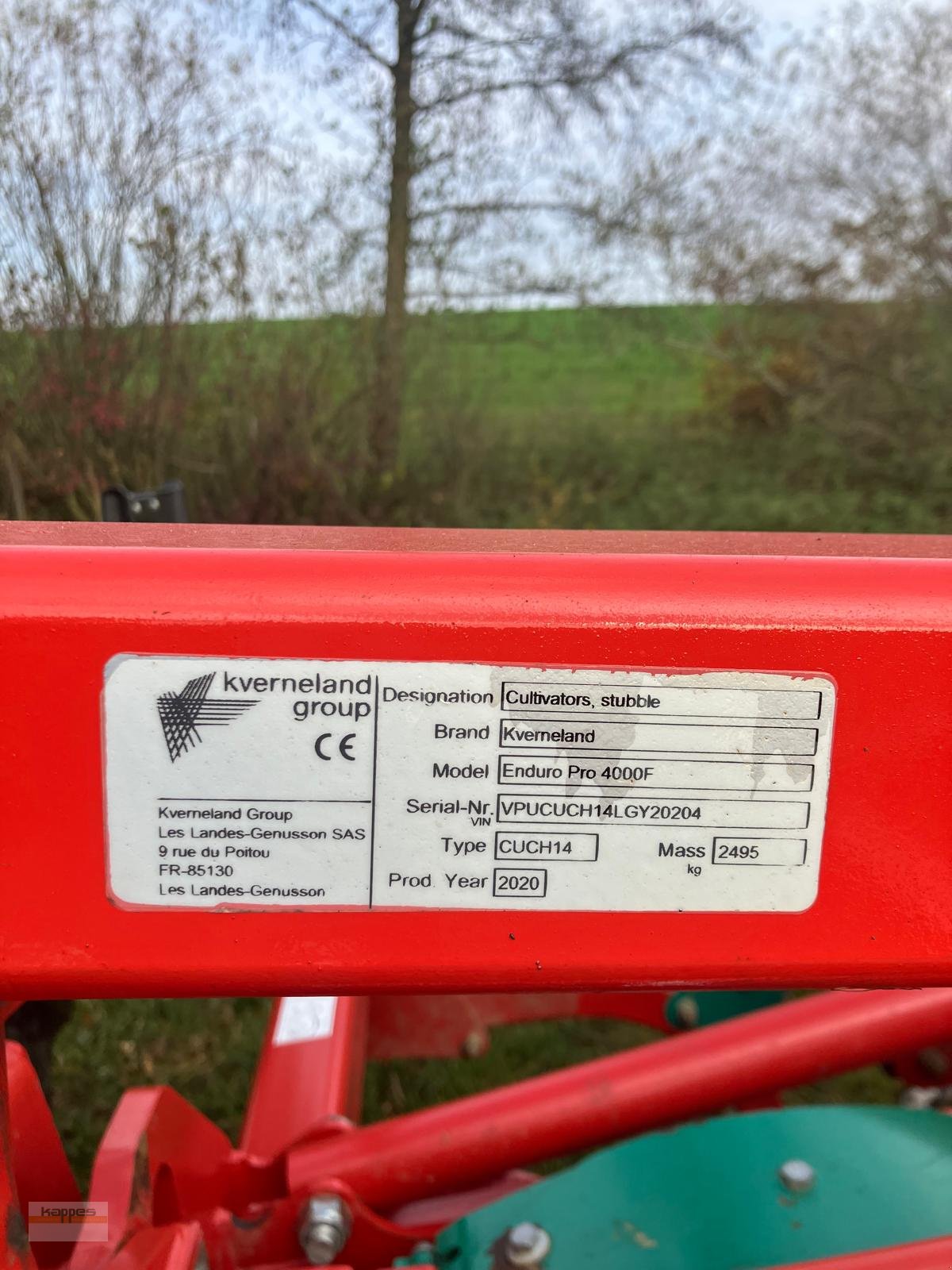Grubber des Typs Kverneland Enduro 4000, Gebrauchtmaschine in Niederstetten (Bild 10)
