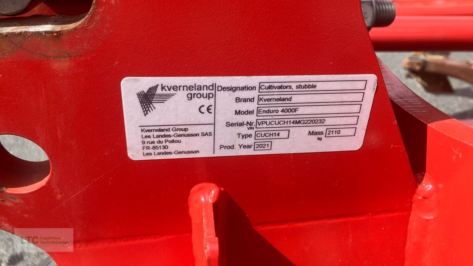 Grubber typu Kverneland Enduro 4000F, Vorführmaschine v Großpetersdorf (Obrázek 10)