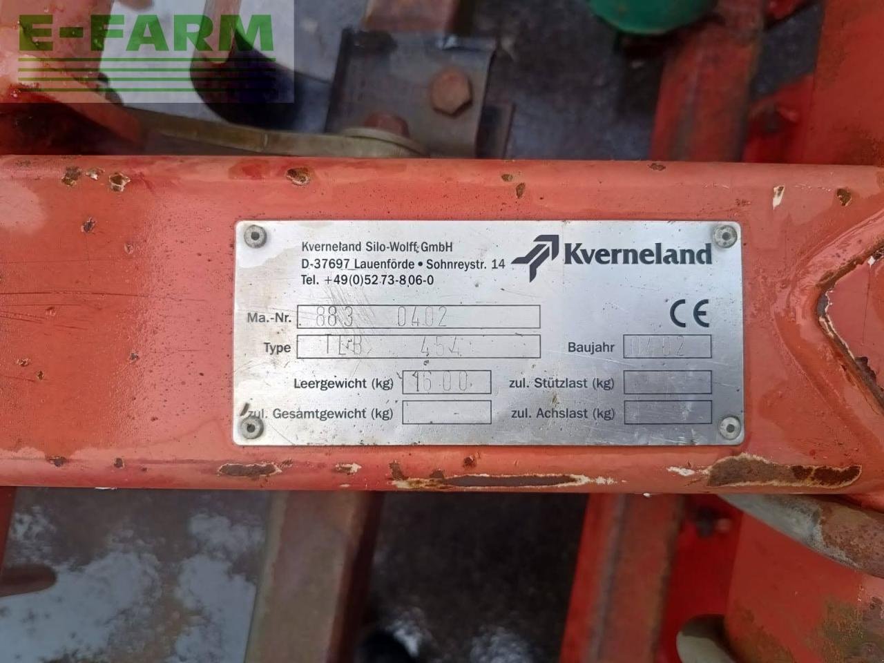 Grubber typu Kverneland TLB 454, Gebrauchtmaschine v Hamburg (Obrázek 6)