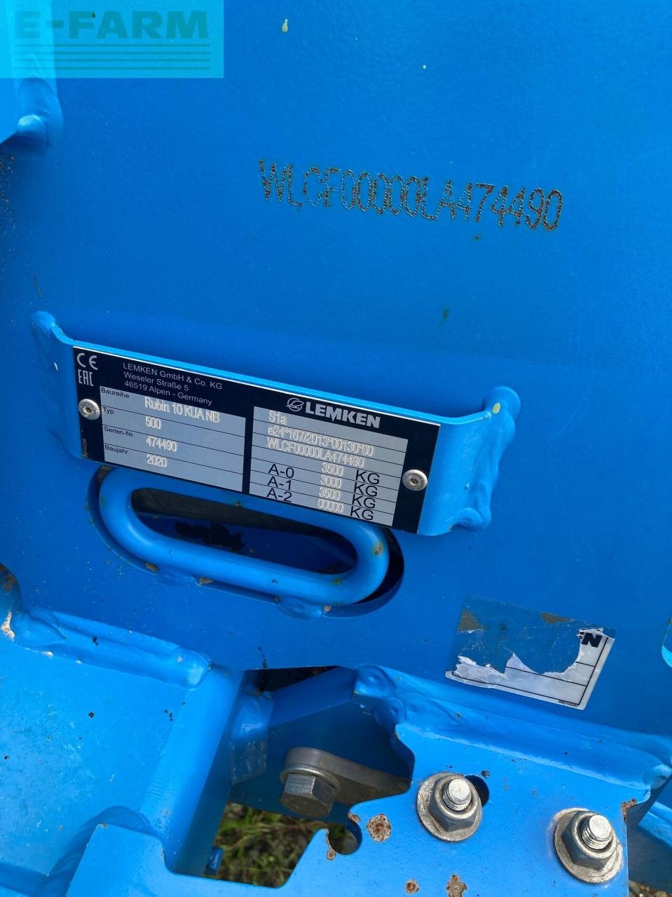 Grubber des Typs Lemken 10/500kua, Gebrauchtmaschine in ARNAGE (Bild 5)