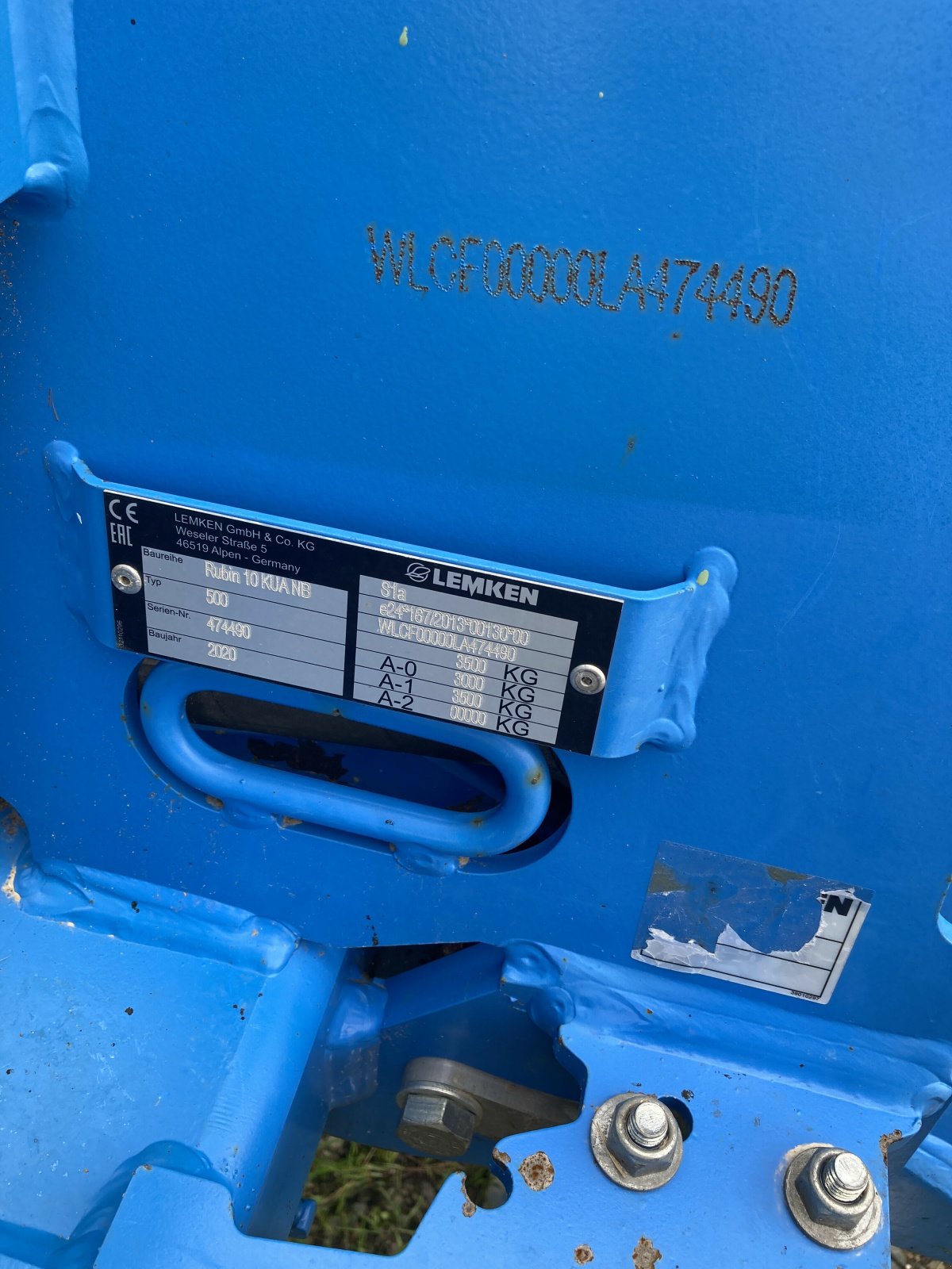 Grubber of the type Lemken DECHAUMEUR 10/500 KUA, Gebrauchtmaschine in ST CLEMENT DE LA PLACE (Picture 5)