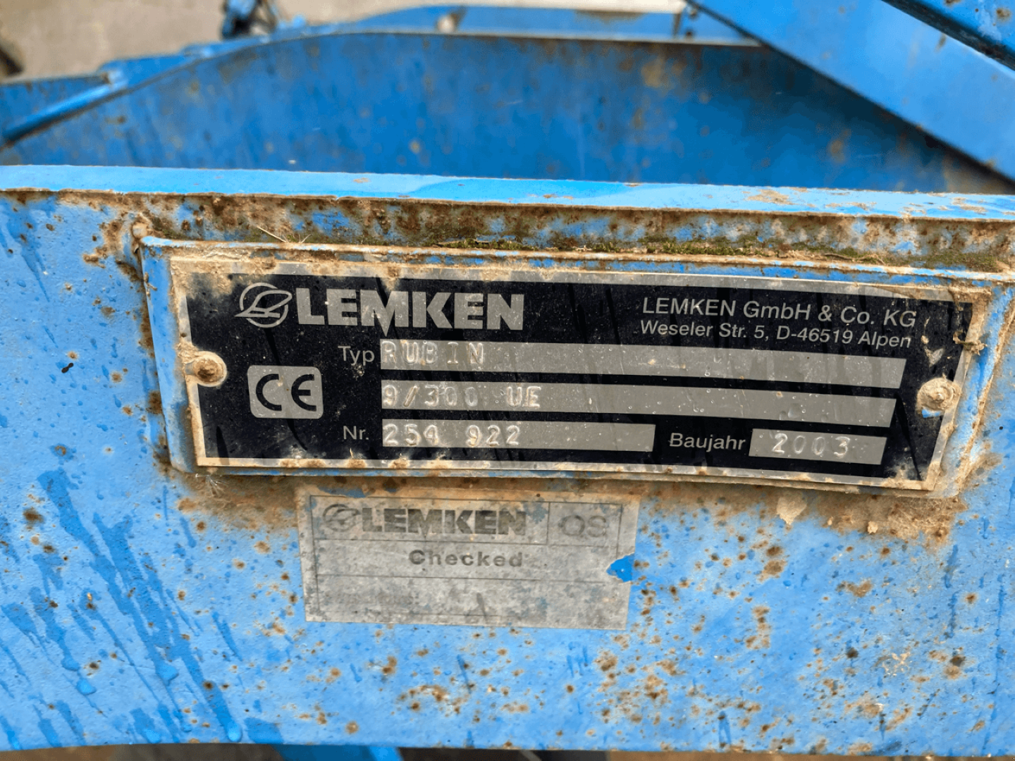 Grubber des Typs Lemken DECHAUMEUR RUBIN 3 M, Gebrauchtmaschine in PONTIVY (Bild 11)