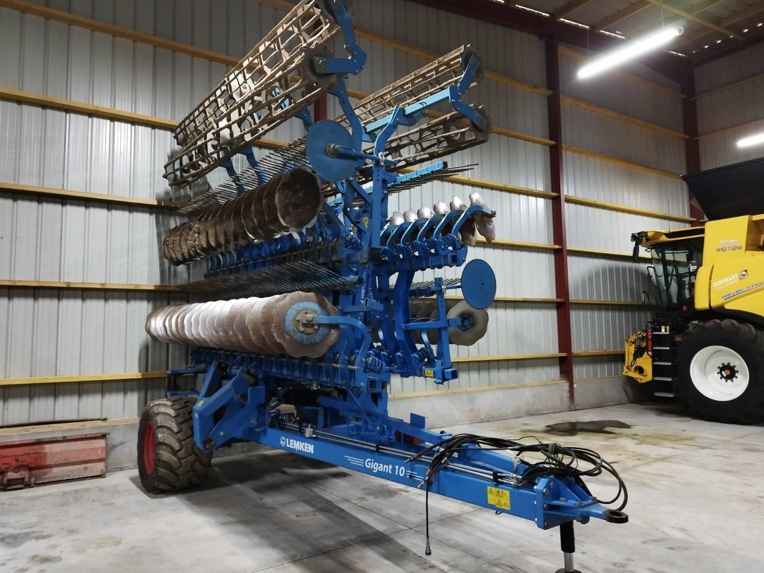 Grubber типа Lemken GIGANT 10/800 RUBIN, Gebrauchtmaschine в Le Horps (Фотография 5)