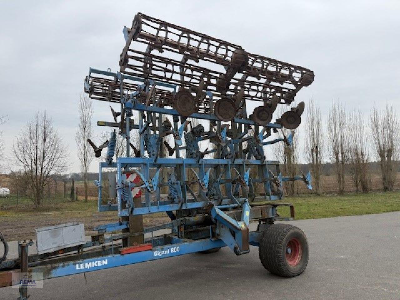 Grubber van het type Lemken Gigant 800 Smaragd, Gebrauchtmaschine in Belzig-Schwanebeck (Foto 1)