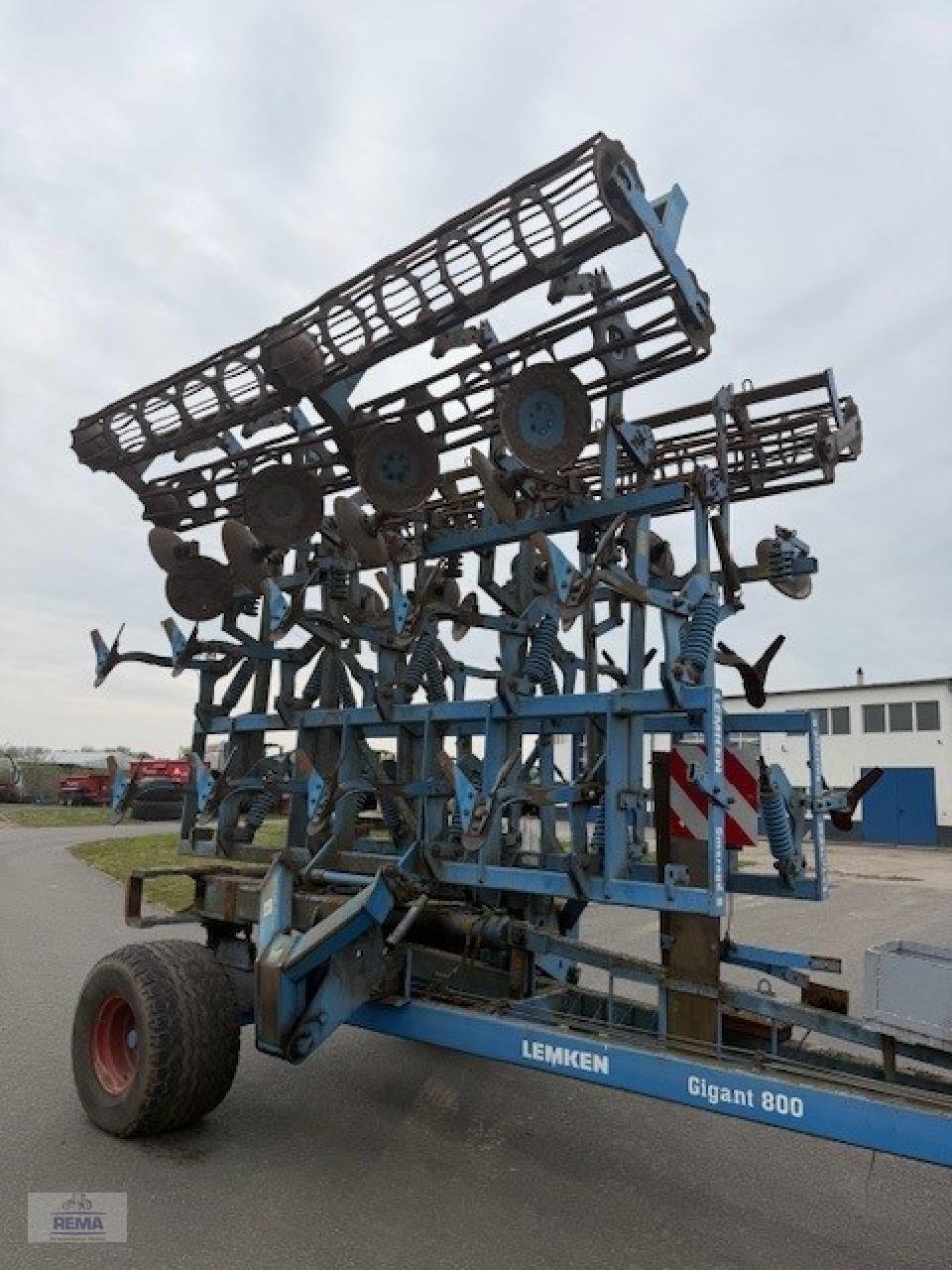 Grubber van het type Lemken Gigant 800 Smaragd, Gebrauchtmaschine in Belzig-Schwanebeck (Foto 4)