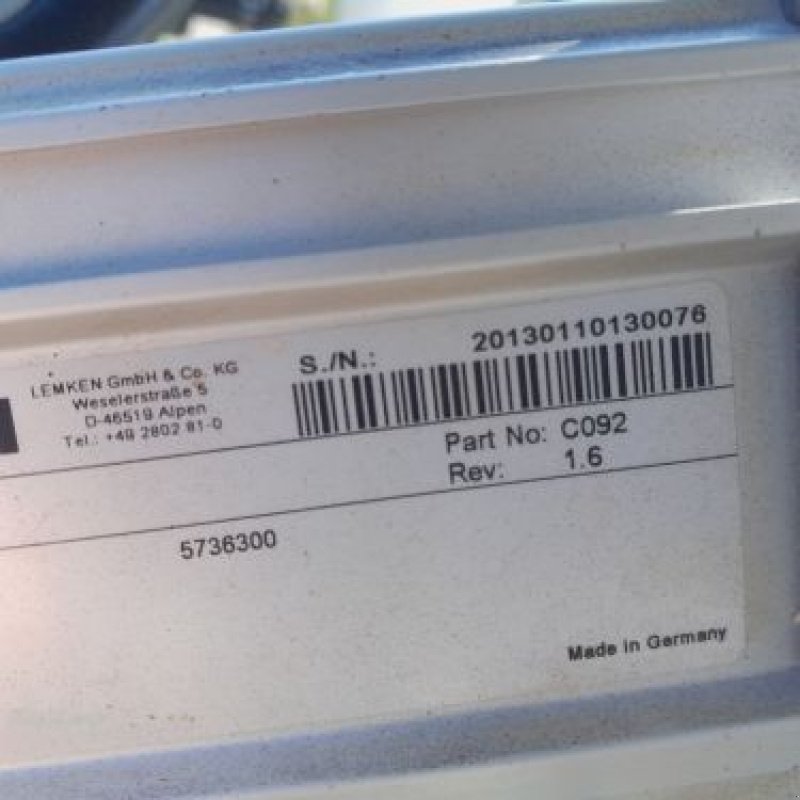 Grubber des Typs Lemken HELIOD 8/300, Gebrauchtmaschine in RUPT (Bild 2)