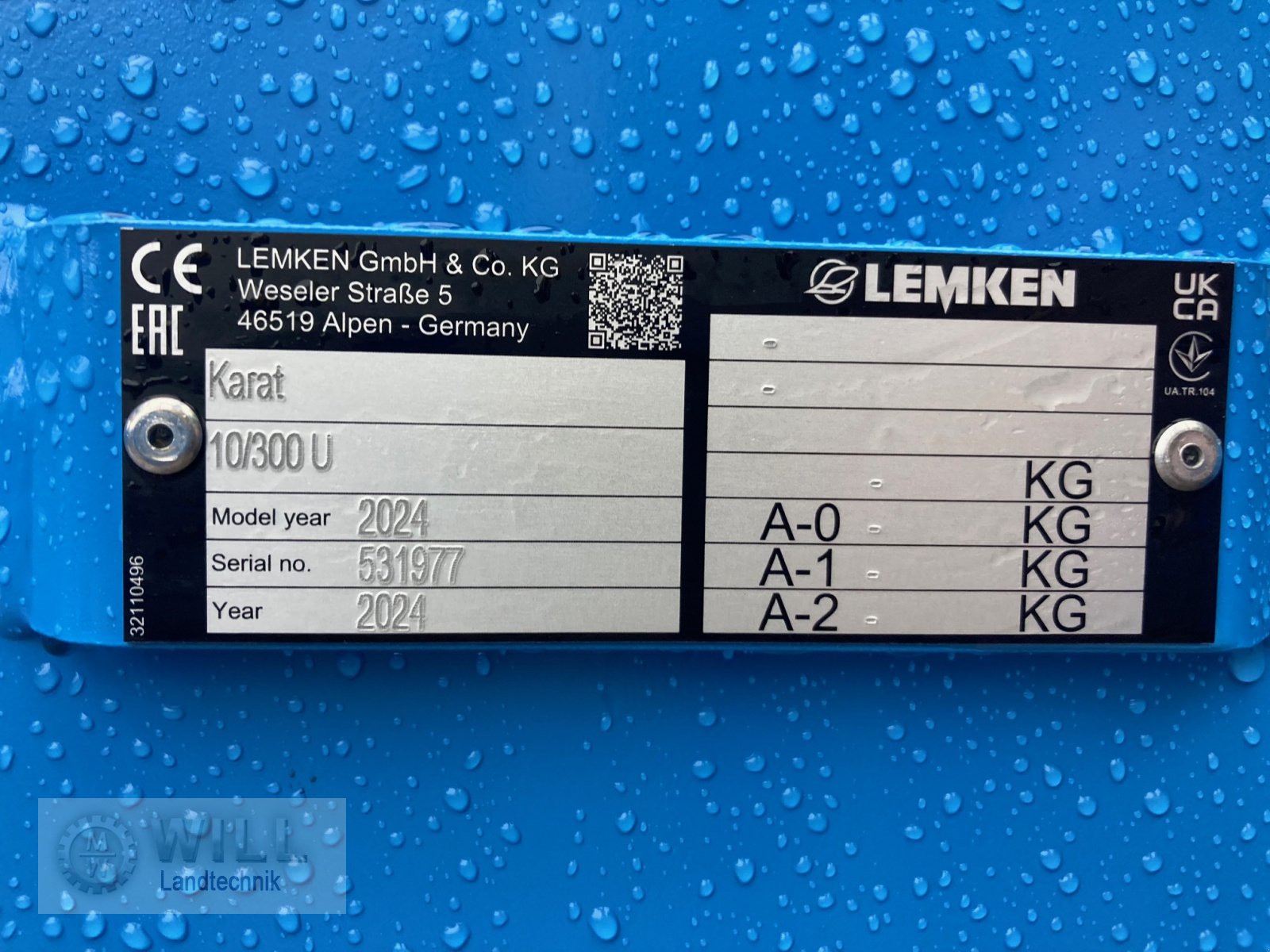 Grubber des Typs Lemken Karat 10/300, Neumaschine in Rudendorf (Bild 4)