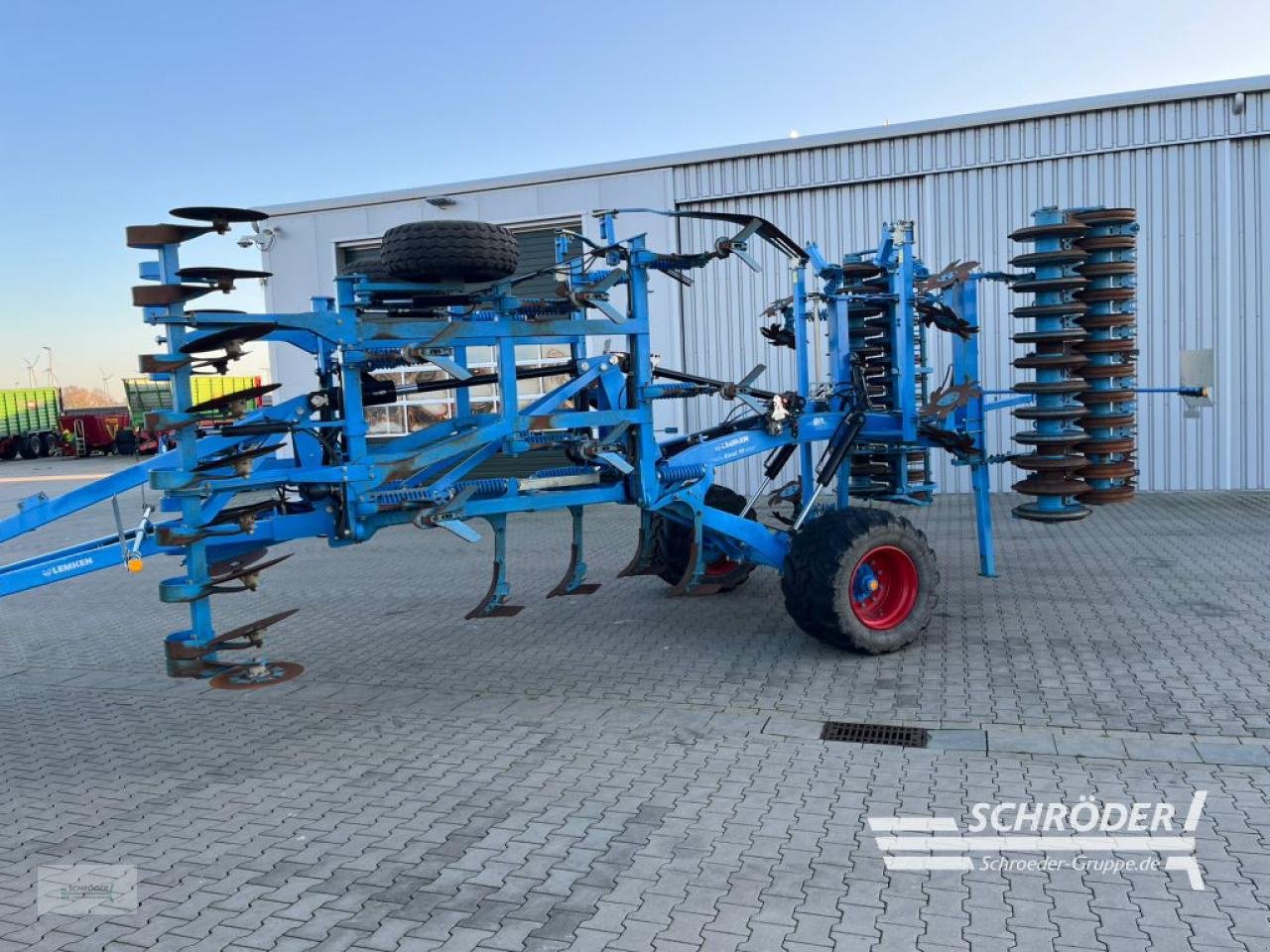 Grubber типа Lemken KARAT 10/500 KUA + SATZ DELTACUT SCHARE, Gebrauchtmaschine в Scharrel (Фотография 11)