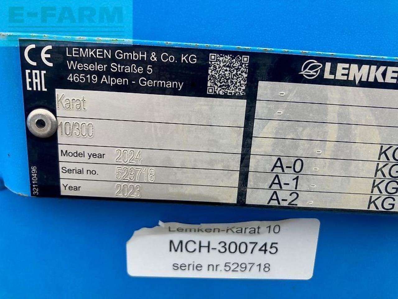 Grubber del tipo Lemken karat 10 msw 600, Gebrauchtmaschine en gg VEGHEL (Imagen 7)