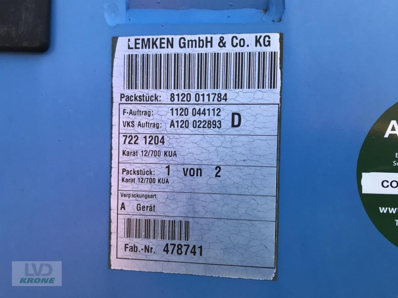 Grubber of the type Lemken Karat 12/700 KUA, Gebrauchtmaschine in Spelle (Picture 13)