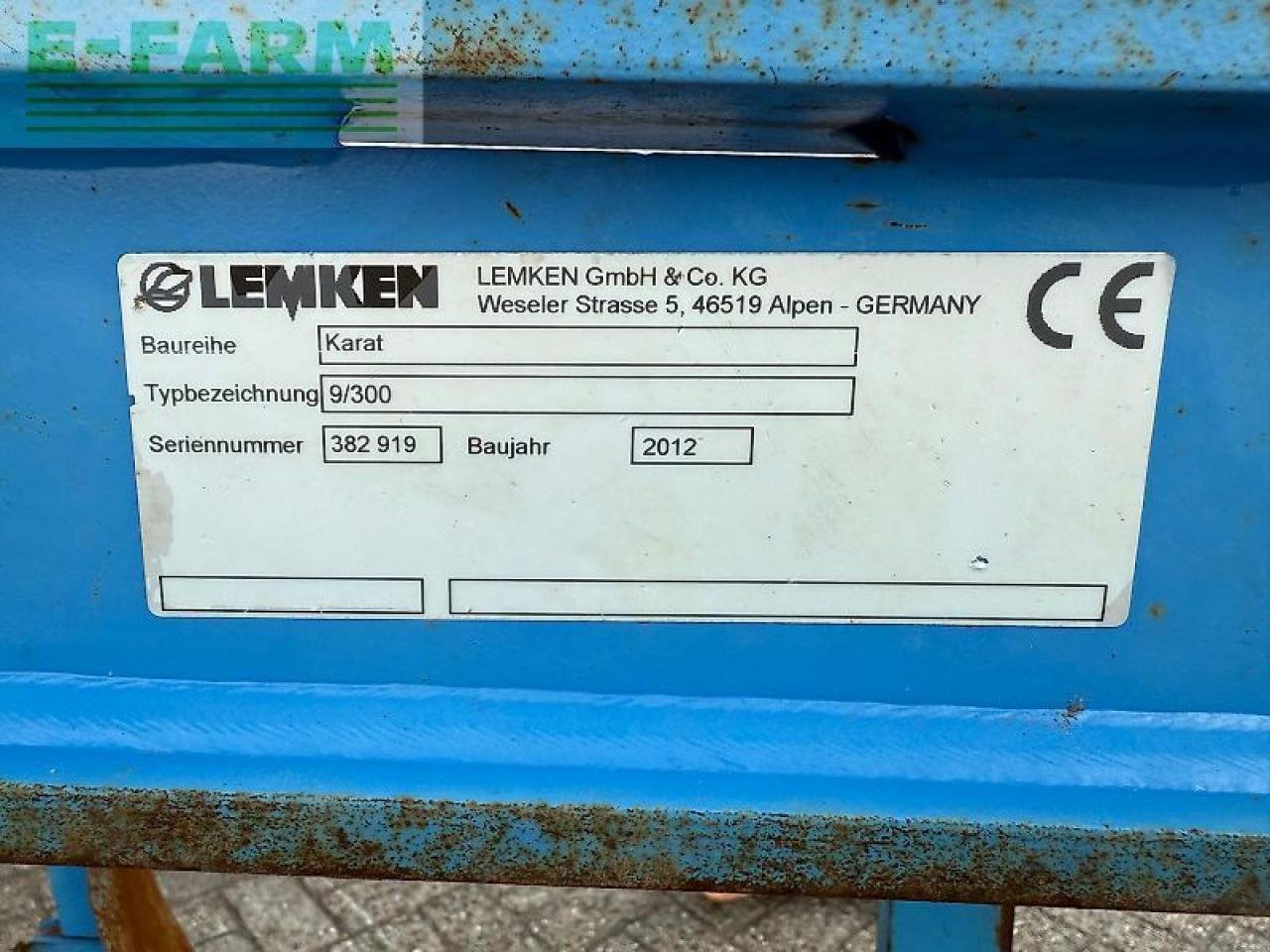 Grubber typu Lemken karat 9/300, Gebrauchtmaschine v gg VEGHEL (Obrázek 17)
