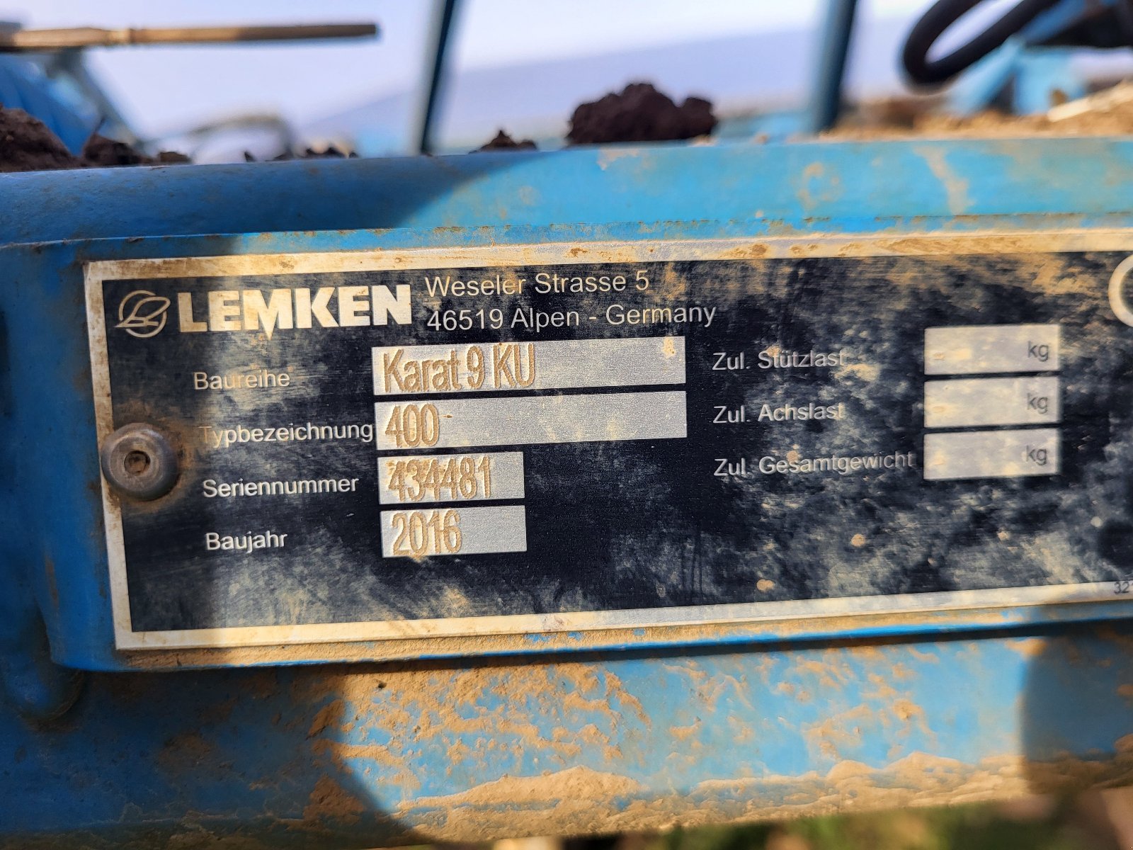 Grubber typu Lemken Karat 9/400 KÜ, Gebrauchtmaschine v Ochsenfurt (Obrázek 5)