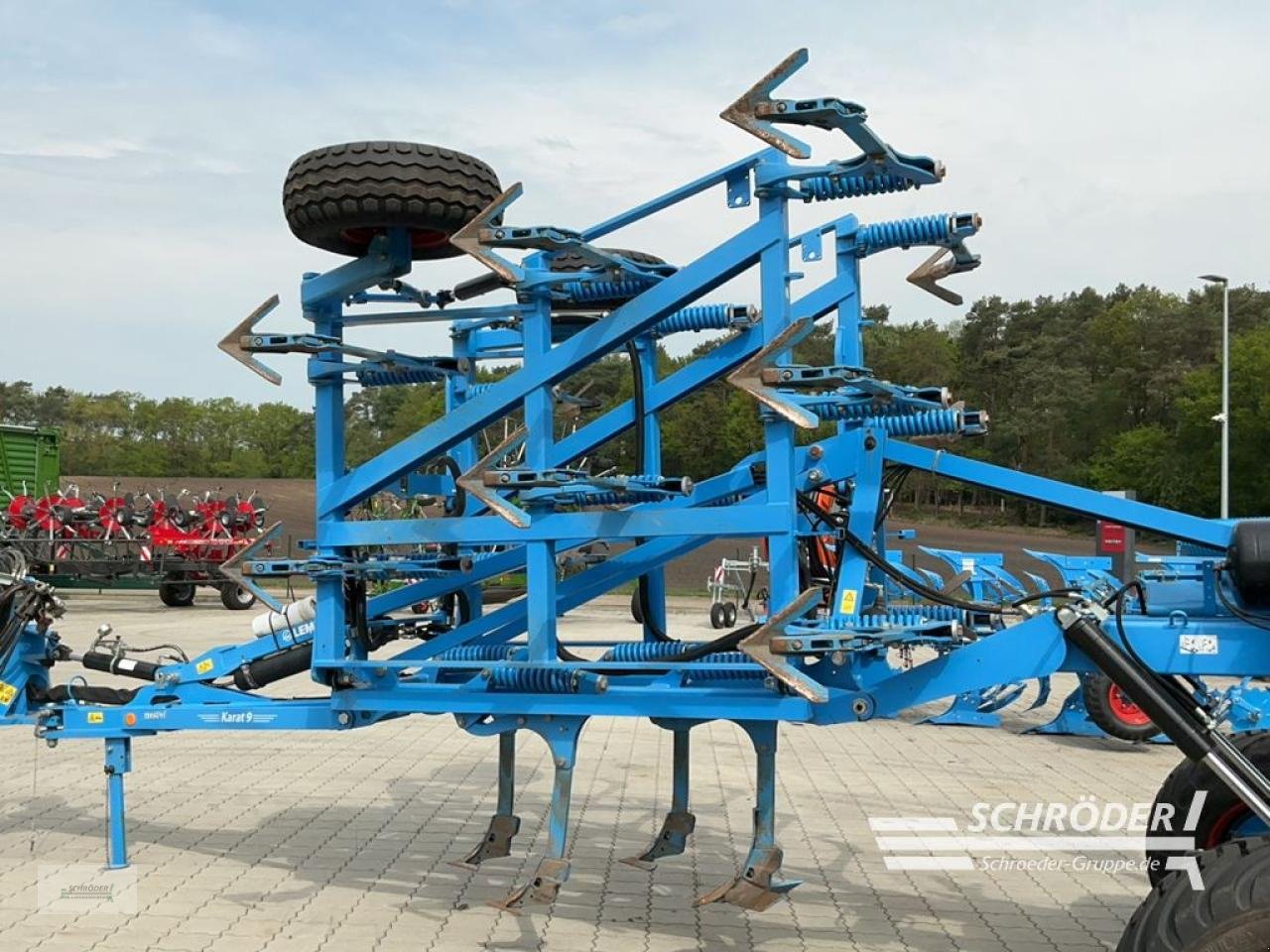 Grubber του τύπου Lemken KARAT 9/500 KUA + SATZ GÄNSEFUßSCHARE, Gebrauchtmaschine σε Völkersen (Φωτογραφία 8)
