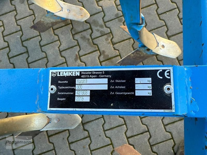 Grubber typu Lemken Karat 9, Gebrauchtmaschine v Bad Iburg - Sentrup (Obrázek 8)