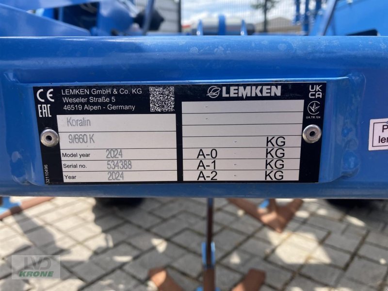 Grubber des Typs Lemken Koralin 9/660 K, Gebrauchtmaschine in Spelle (Bild 6)