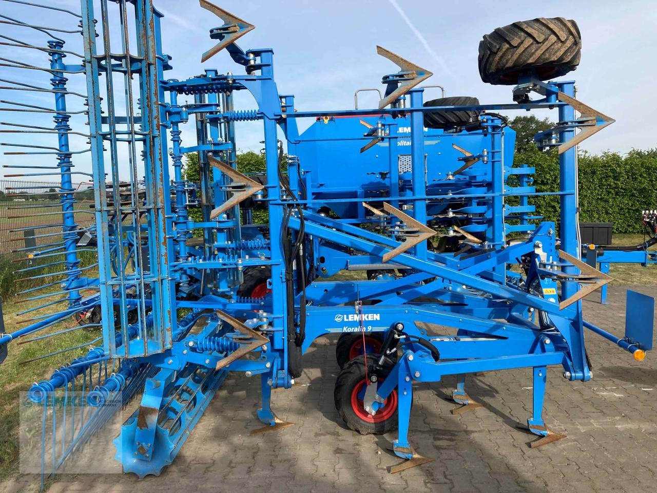 Grubber des Typs Lemken Koralin 9/660 K, Gebrauchtmaschine in Alpen (Bild 2)