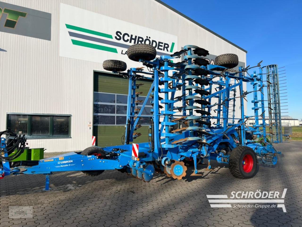 Grubber des Typs Lemken KORALIN 9/840 KUA, Gebrauchtmaschine in Leizen (Bild 1)