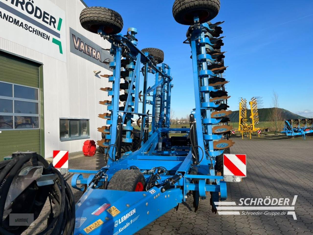 Grubber des Typs Lemken KORALIN 9/840 KUA, Gebrauchtmaschine in Leizen (Bild 2)