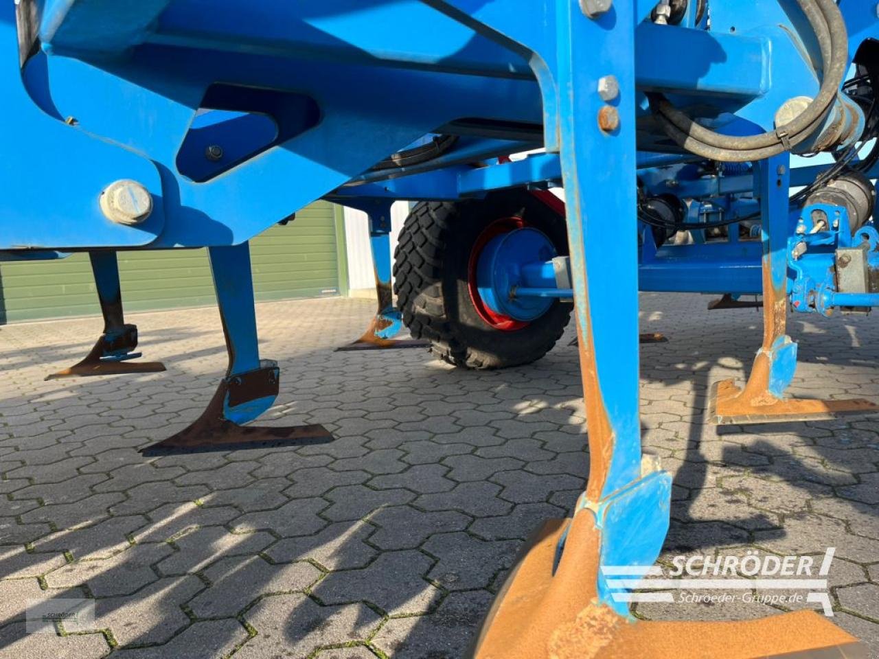 Grubber des Typs Lemken KORALIN 9/840 KUA, Gebrauchtmaschine in Leizen (Bild 4)