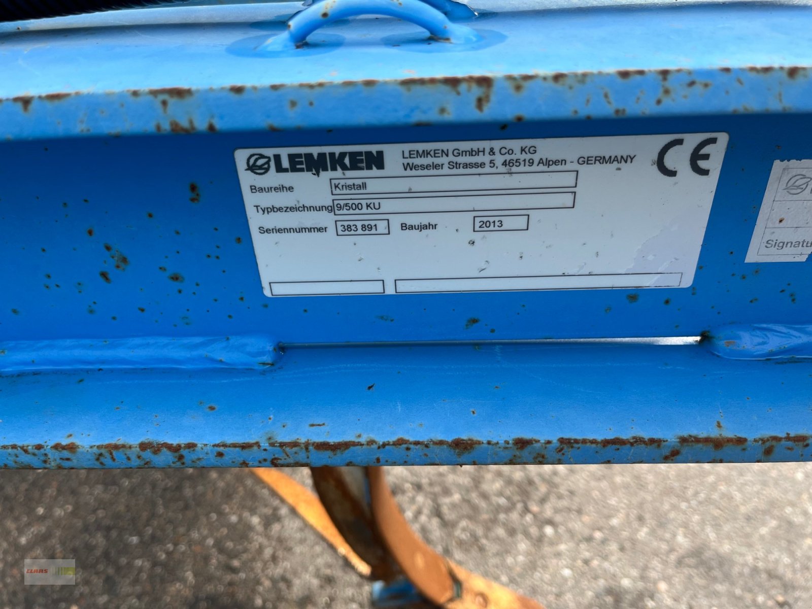 Grubber of the type Lemken Kristall 9/500 KU, Gebrauchtmaschine in Osterburken (Picture 5)
