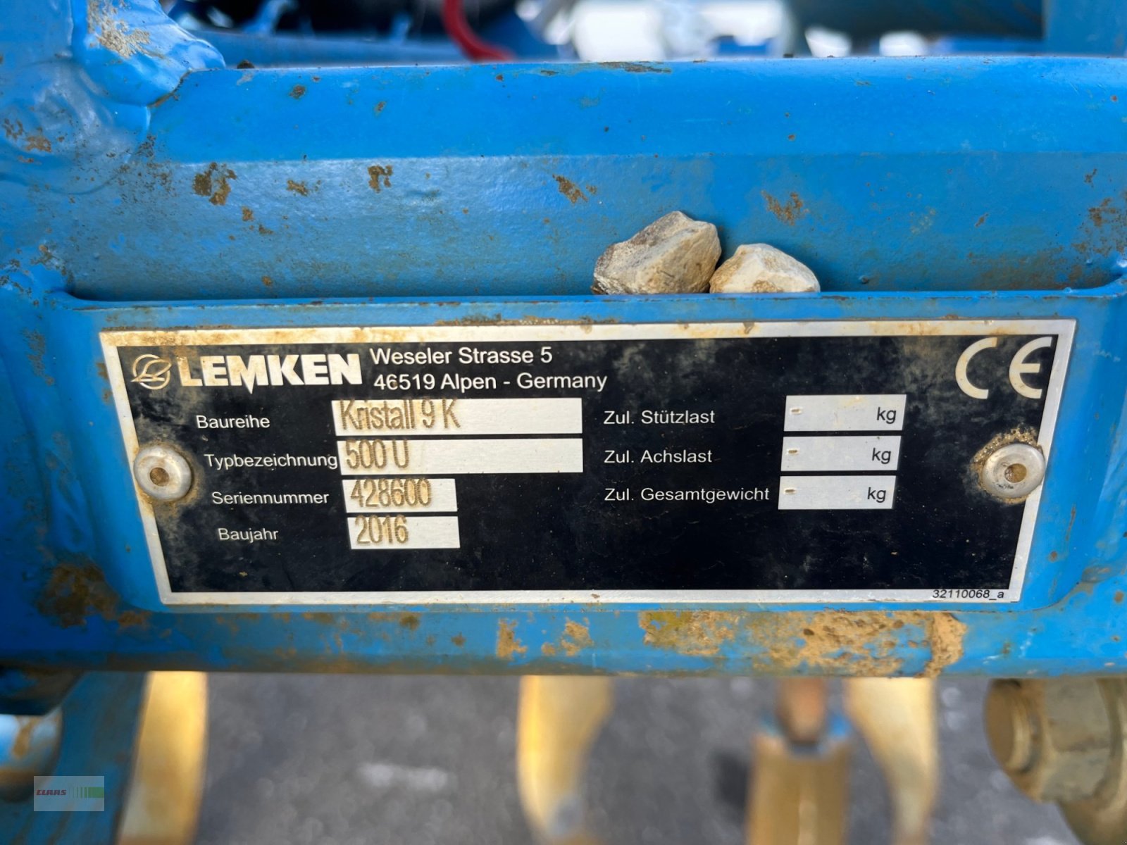 Grubber typu Lemken Kristall 9/500 KU, Gebrauchtmaschine v Langenau (Obrázek 9)