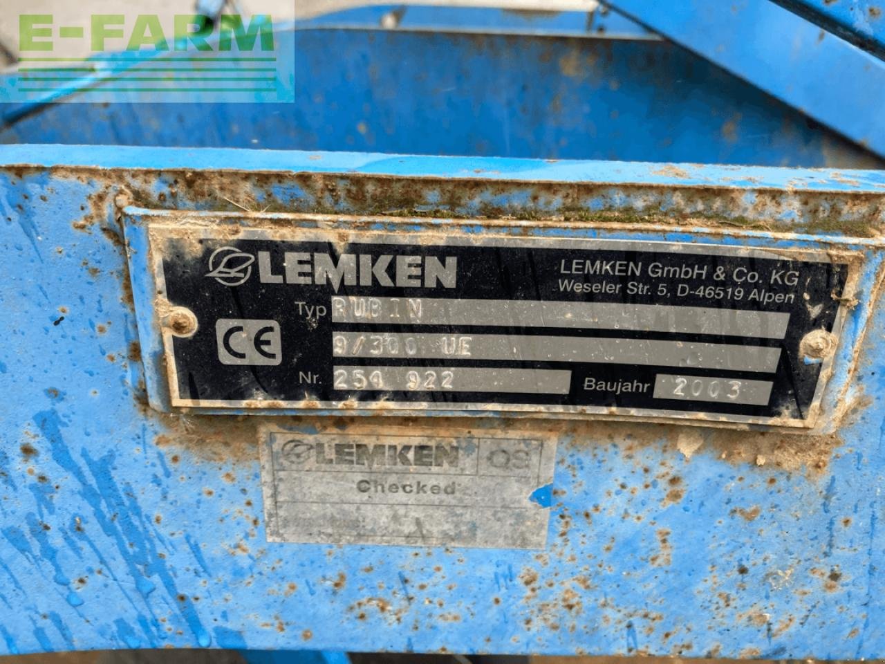 Grubber of the type Lemken rubin, Gebrauchtmaschine in PONTIVY (56 - MORBIHAN) (Picture 11)