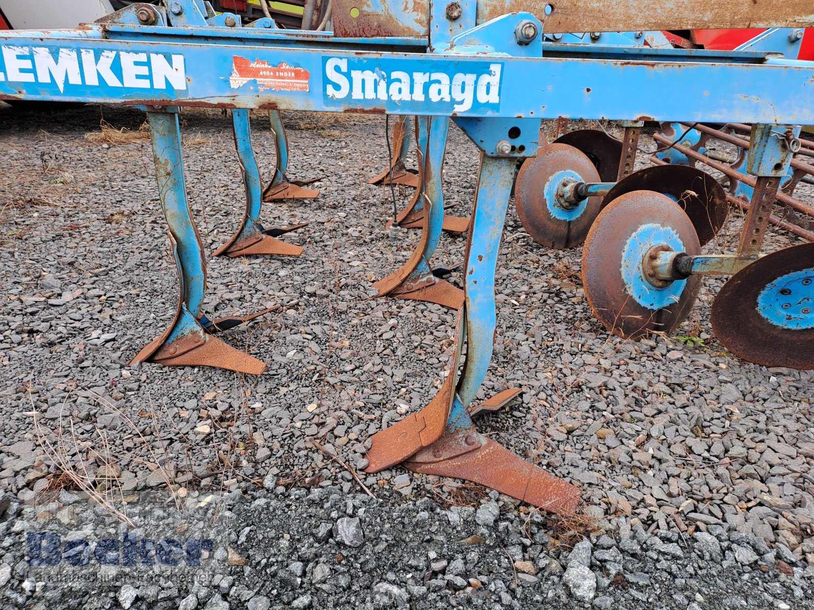 Grubber του τύπου Lemken Smaragd 80-300, Gebrauchtmaschine σε Weimar-Niederwalgern (Φωτογραφία 3)