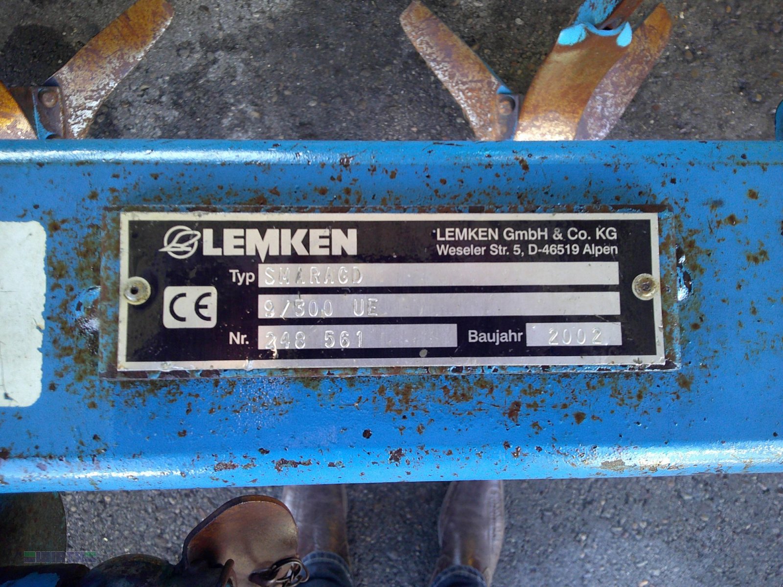 Grubber του τύπου Lemken Smaragd 9/300 UE "Steingesichert", Gebrauchtmaschine σε Buchdorf (Φωτογραφία 8)