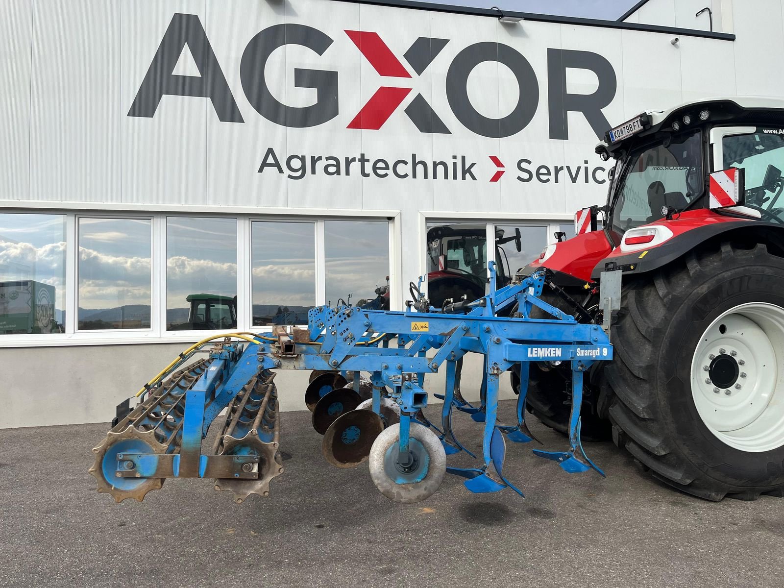 Grubber typu Lemken Smaragd 9/400 K UE, Gebrauchtmaschine w Harmannsdorf (Zdjęcie 12)