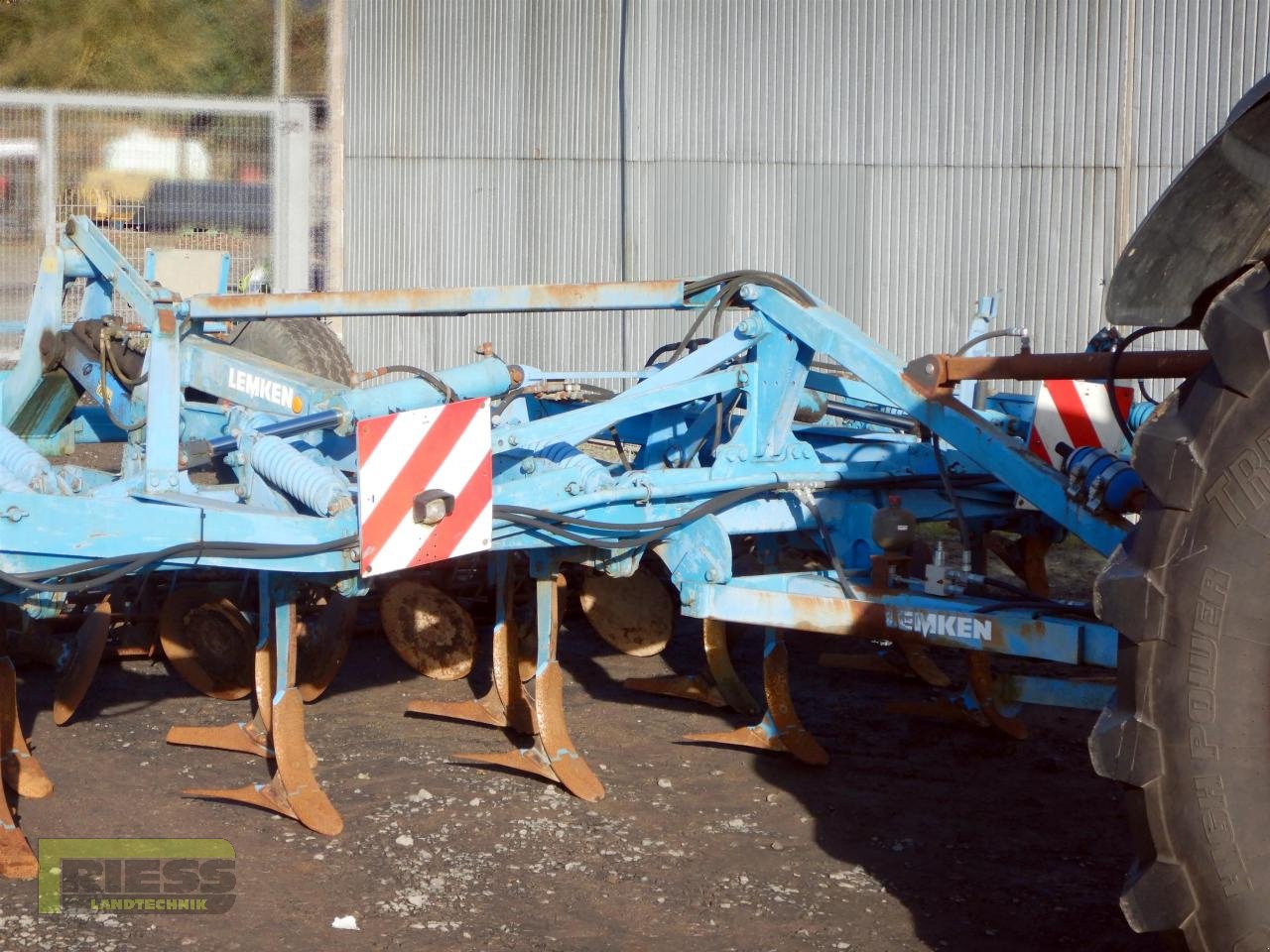 Grubber van het type Lemken SMARAGD 9/600 KUEA - B, Gebrauchtmaschine in Homberg/Ohm - Maulbach (Foto 10)
