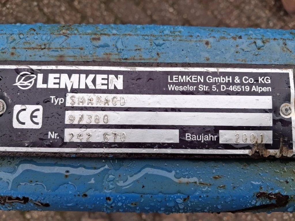 Grubber типа Lemken Smaragd 9 cultivator 3m dubbele rol, Gebrauchtmaschine в Lunteren (Фотография 6)